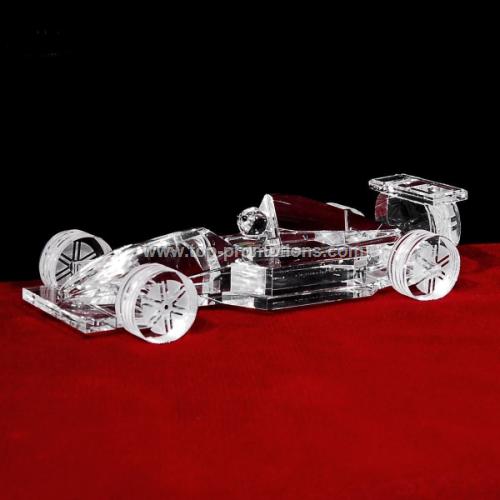 10 is 3d Crystal Racing Car