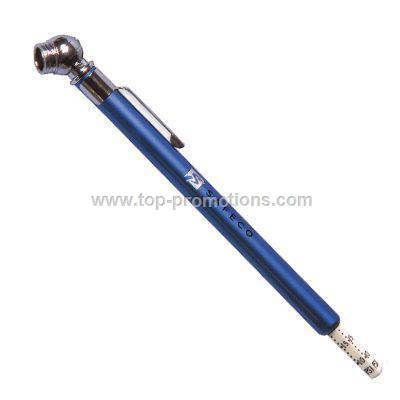 Aluminum Tire Pressure Gauge - Blue