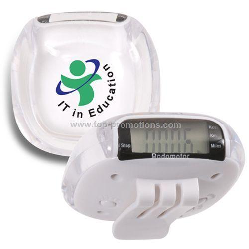 Multi-Function Crystal Pedometer