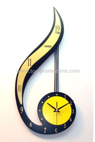 Number 6 wall clock