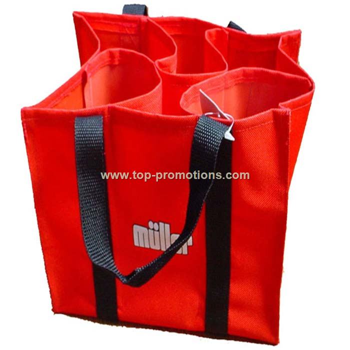 6 bottle wine bags