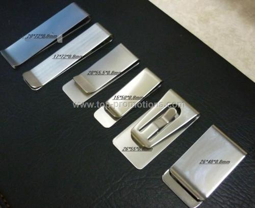 Stainless Steel Money Clip