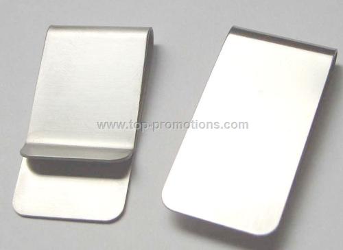 Metal money clips