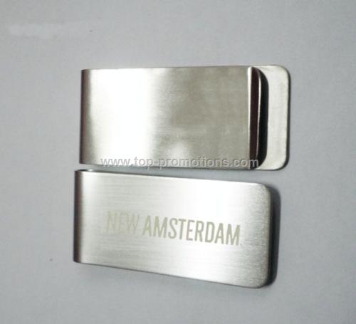 Stainless steel Money clip