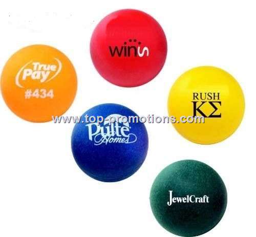 Colored Ping Pong Balls