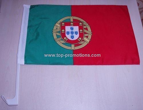 Portuguese car flag