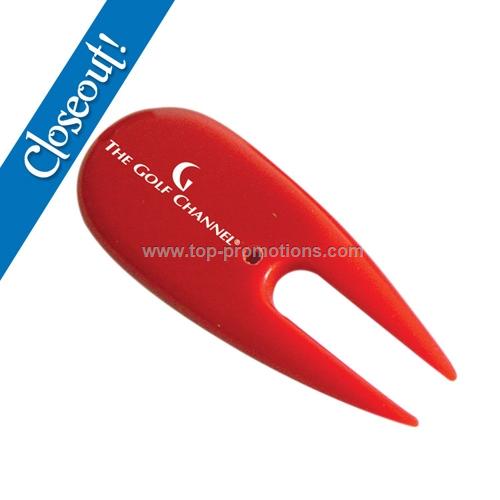 Golf Divot Tool - Red