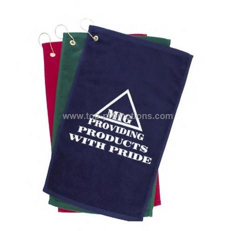 Imprinted golf towel