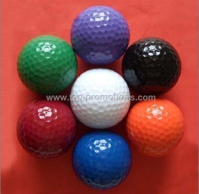Multi-colored Golf Balls