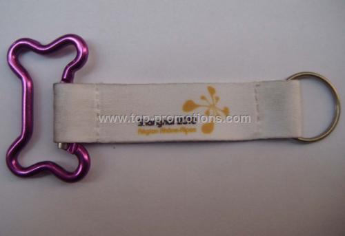 Dog Bone Carabiner Key Chain