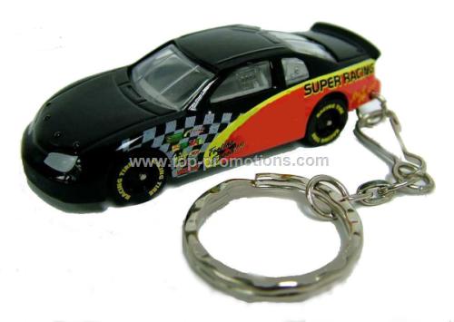 racing car keychain