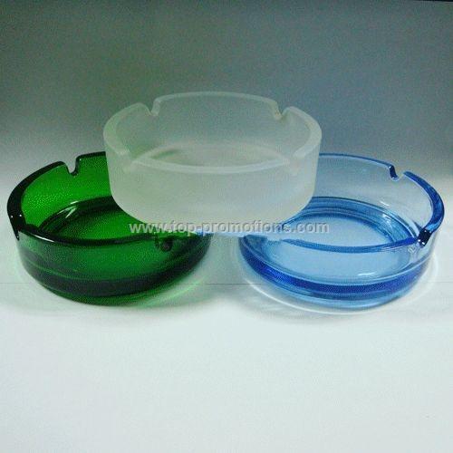 Glass ashtray