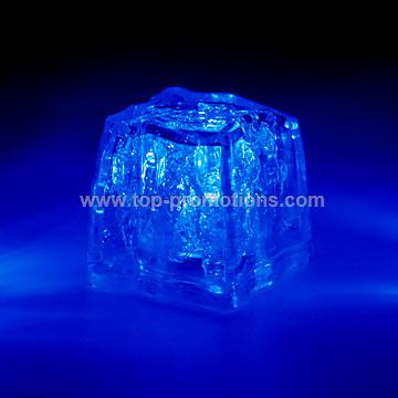 Premium color lighted ice cube