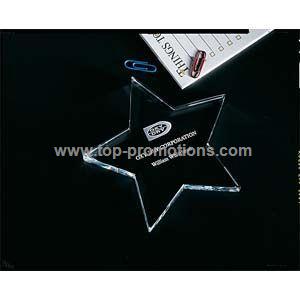 Crystal Star Paperweight