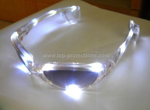 12 LED Flashing Glasses