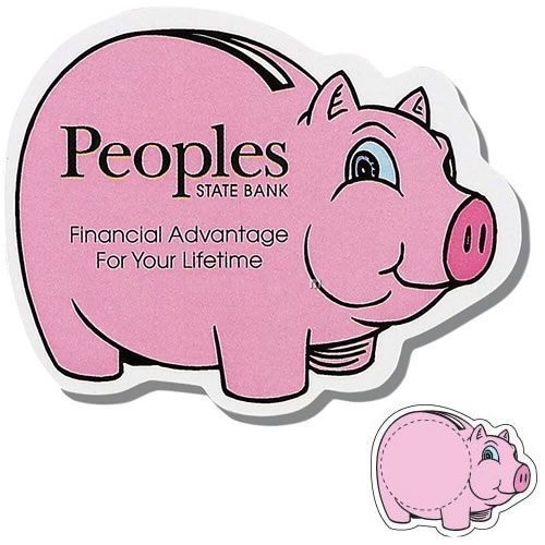 Piggy Bank Shaped Magnet - Digitally Printe