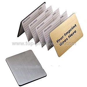 Magnetic address book