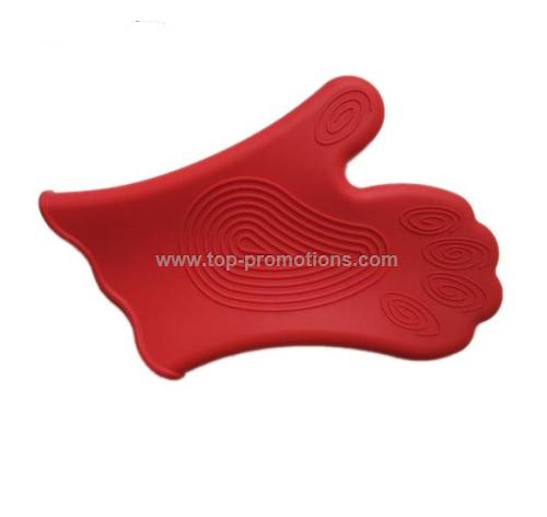 Silicone oven glove