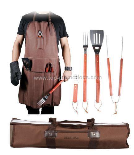 6 Piece BBQ Apron