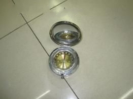 Minya Metal Compass W/Mirror