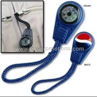 Compass zip puller