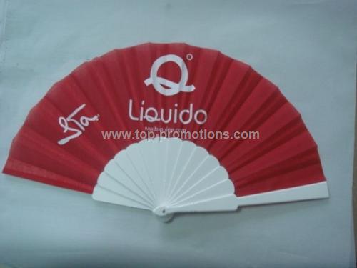 Promotional plastic fans