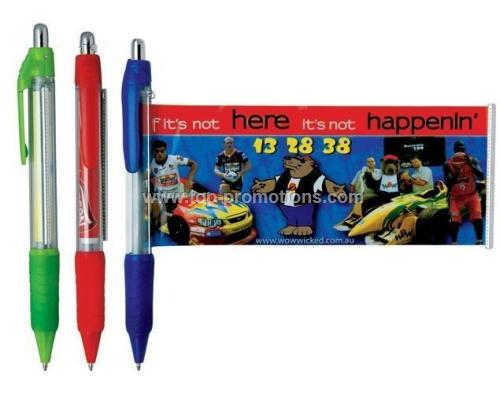 Advertising Banner Pens / Ball Pen with a Retracta