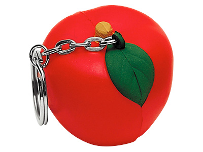  Apple Stress Ball Keychain