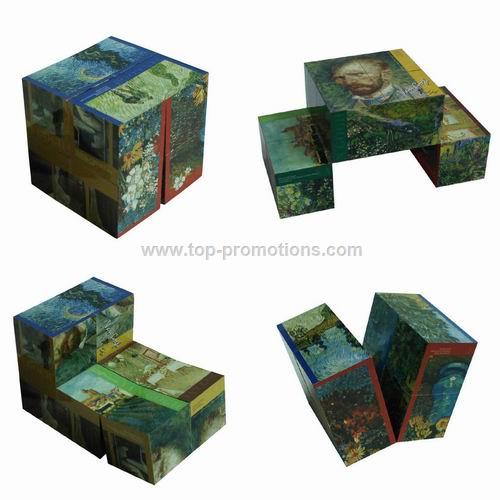 Foldable Magic Cube