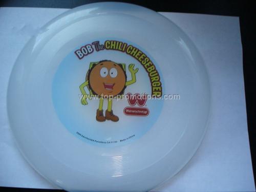Transparent Color Frisbee