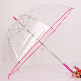 Apollo Umbrella With Pink Border