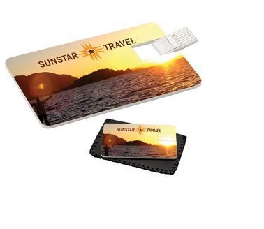 2GB Credit Card USB Drive