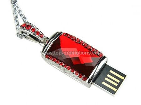 Diamond usb flash drive