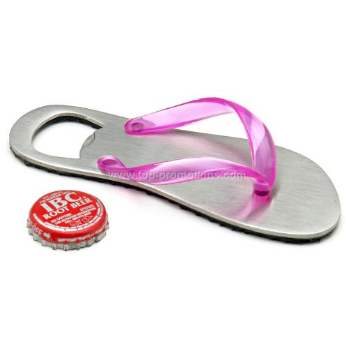 Pink Flip Flop Bottle Opener