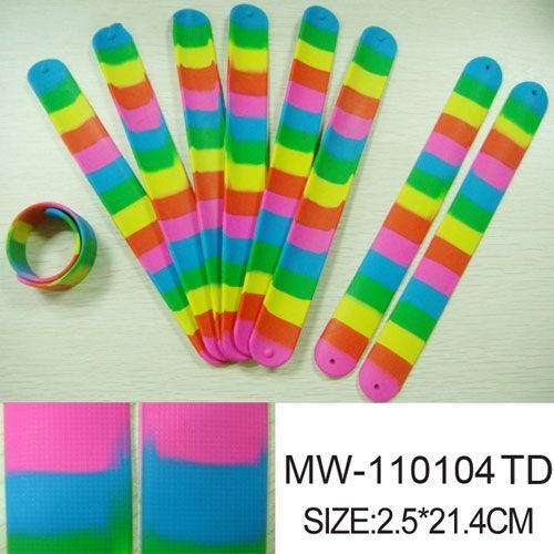 Rainbow Slapbands