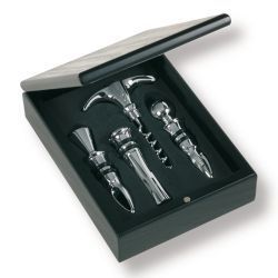 4 Piece Stopper / Corkscrew Gift Set