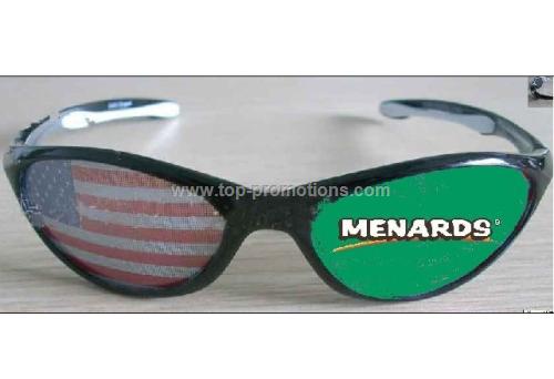 Custom flag sunglasses