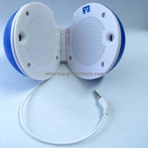 Round shape mini speaker
