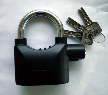 Alarm padlock