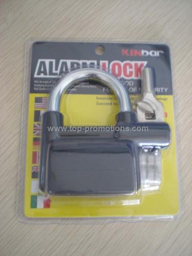 Alarm padlock