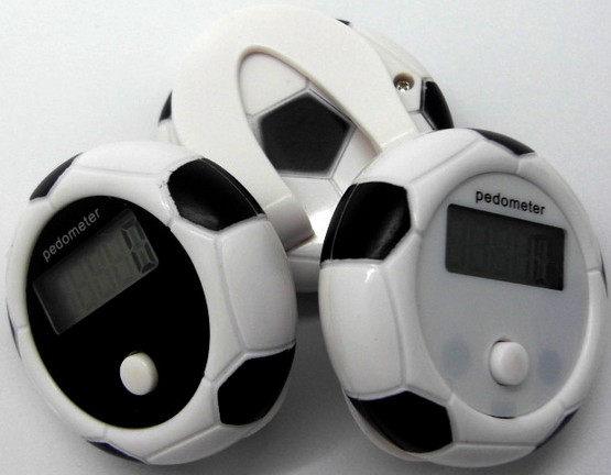 Football shaped Pedometer