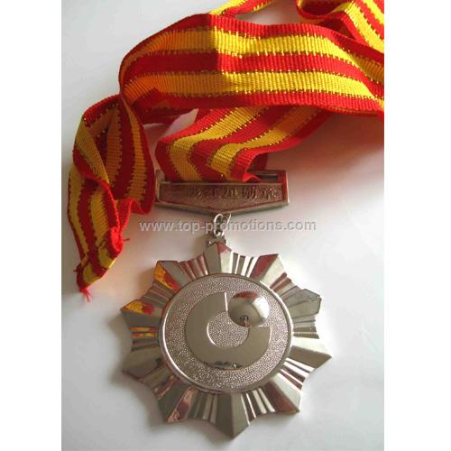 Plastic Medal with lanyard