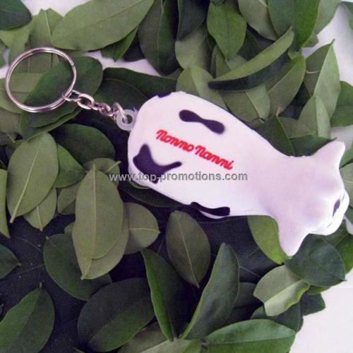 PU Cow Toy with key chain