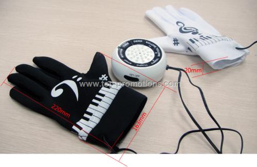 Electronic Piano Gloves