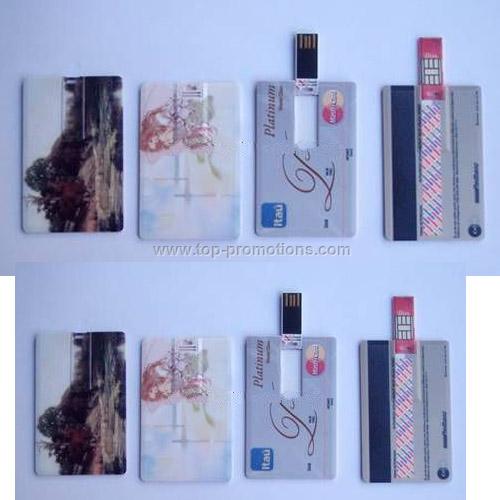 USB Flash Disk Credit card shape USB Flash Disk