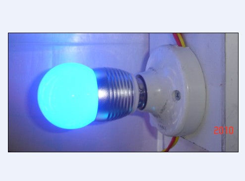 LED Colorful light bulb 3W