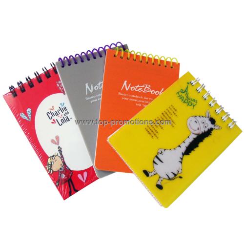 PP Cover Spiral Notebook