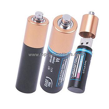 Battery USB Flash Drives