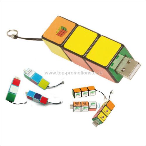 Rubik is s USB Puzzle Drive 2.0