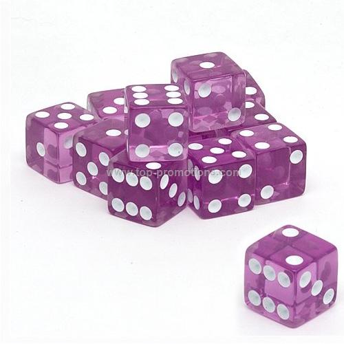 16mm Translucent Dice